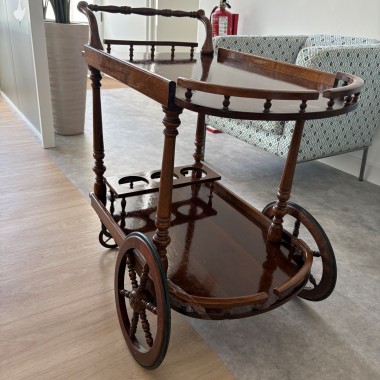 Carrinho de chá em madeira (vintage) 