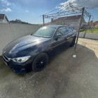 Viatura da marca BMW, modelo 420d, com a matrícula 95-QN-29