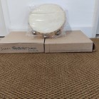 Conjunto de pandeiretas e tamborim 