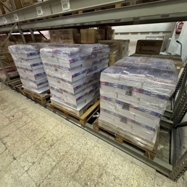 Mobiliário e Equipamento de Escritório | Estantes |Livros Escolares| Portas Paletes | Empilhadores| Máquinas Retráteis |Compressor |Balanças | Máquinas de Cintar |  Paletizadora - Freguesia de CORROIOS, Concelho SEIXAL 