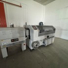 Máquina retrátil da marca Smipack FP6000 com compressor e depósito 