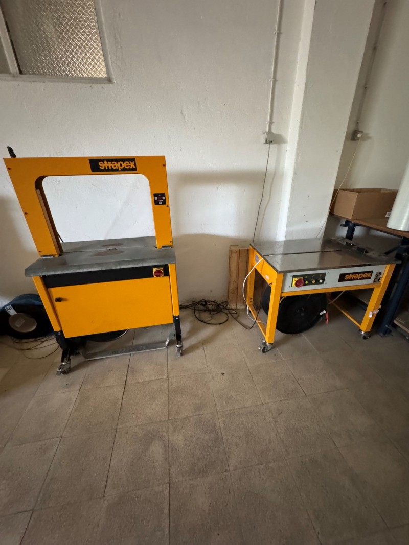 3 Máquinas de cintar da marca STRAPEX