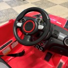•	Carro elétrico para criança, réplica de MINI da cor vermelha 